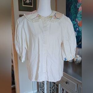 RARE BEAUTY  K.A.S. Original Embroidered Shirt